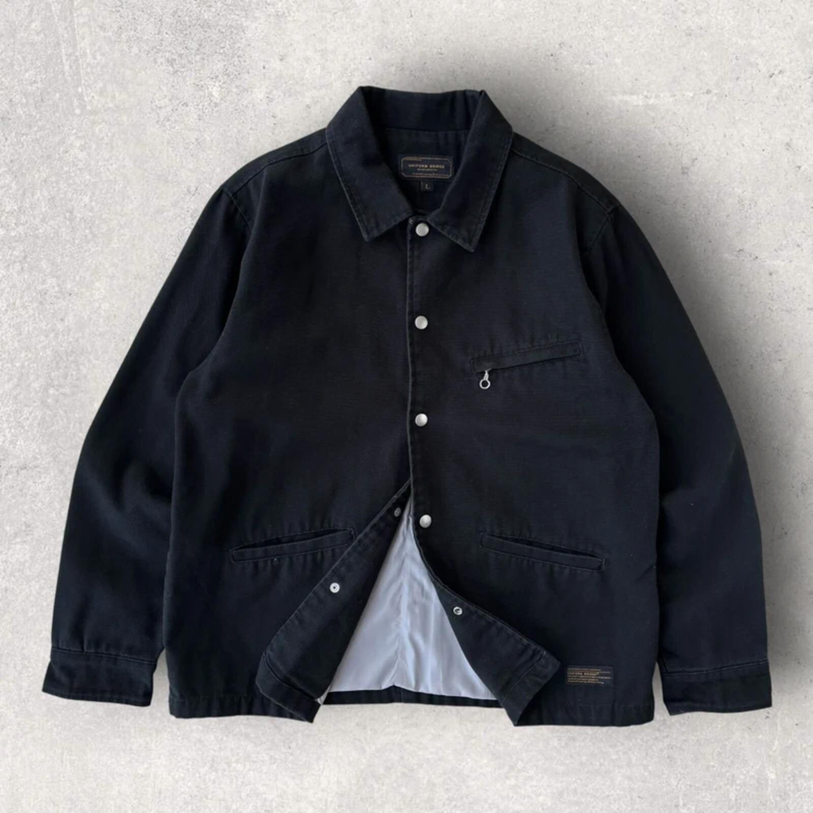 Uniform Bridge Canvas Detroit Jacket Black M