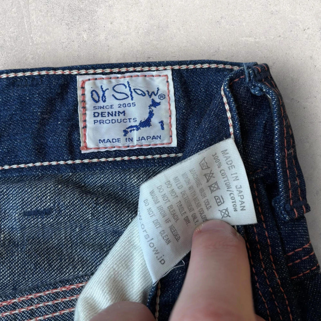 Orslow Japan Straight Fit Denim Jeans Size W28