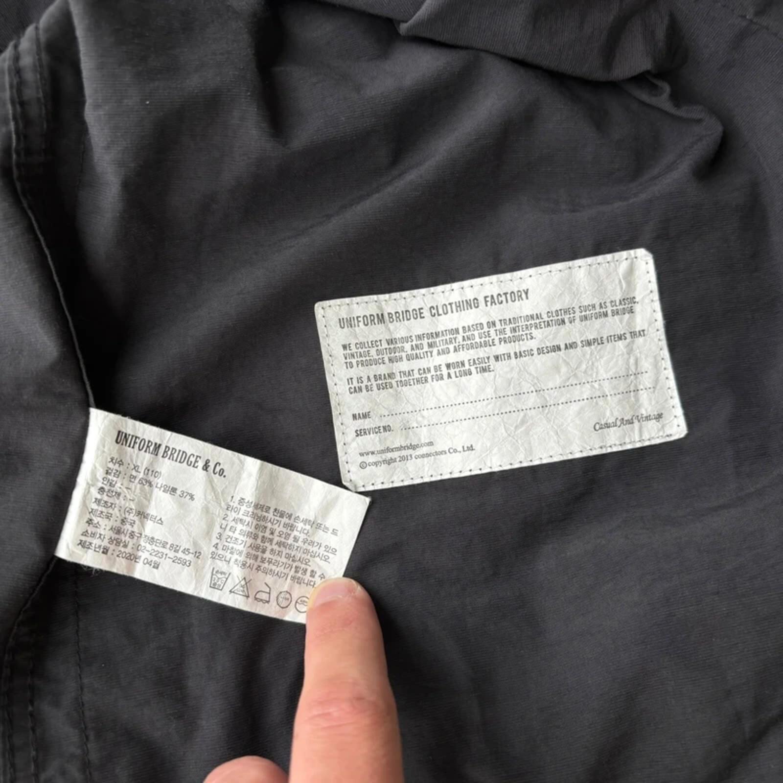 Uniform Bridge Technical Trekking Shirt Black XL
