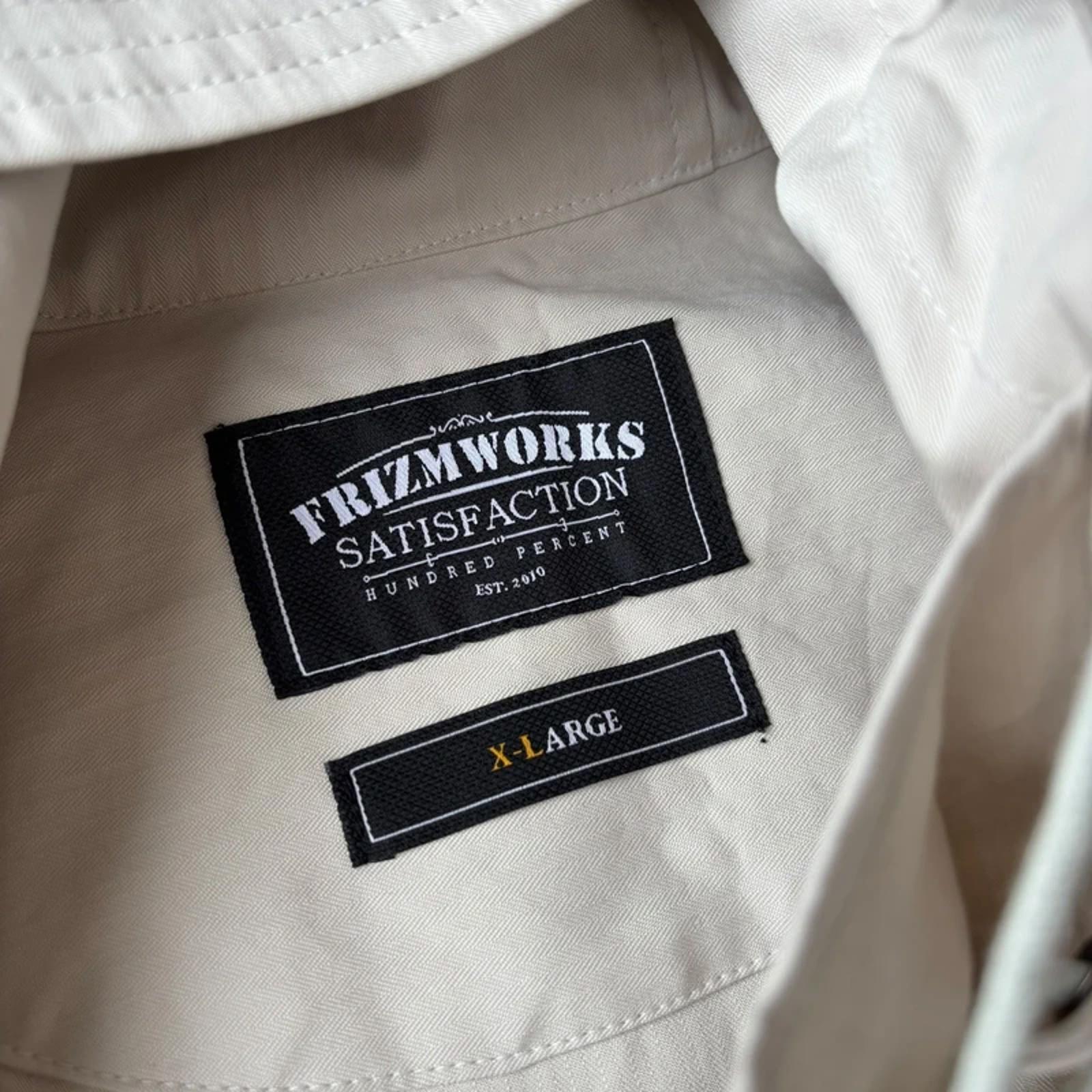 Frizmworks Herringbone USN Anorak Ivory L