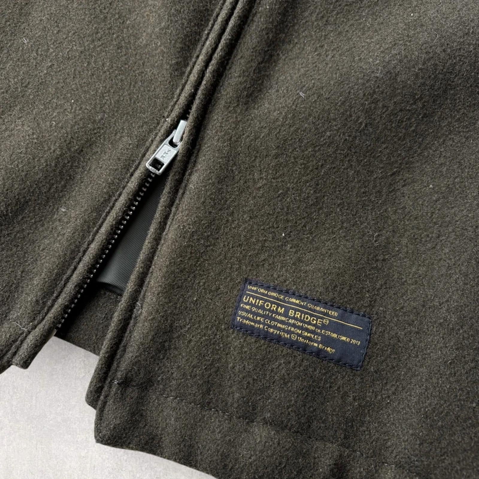 Uniform Bridge Detroit Wool Jacket Khaki Olive S Korea Import Workwear