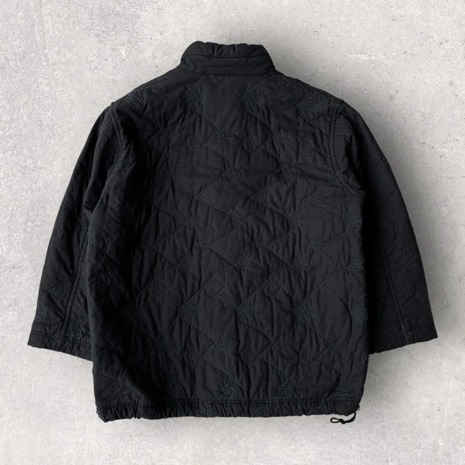 HAI By Issey Miyake Vintage Quilted Jacket Black M Japan Import