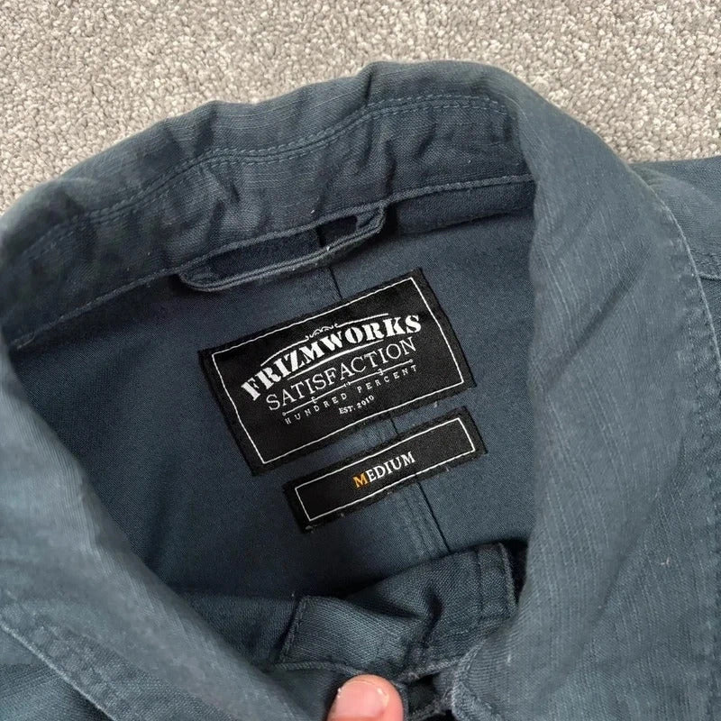 Frizmworks French Work Jacket Vintage Blue M