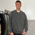 Frizmworks OG Pigment Dye Sweatshirt Charcoal M