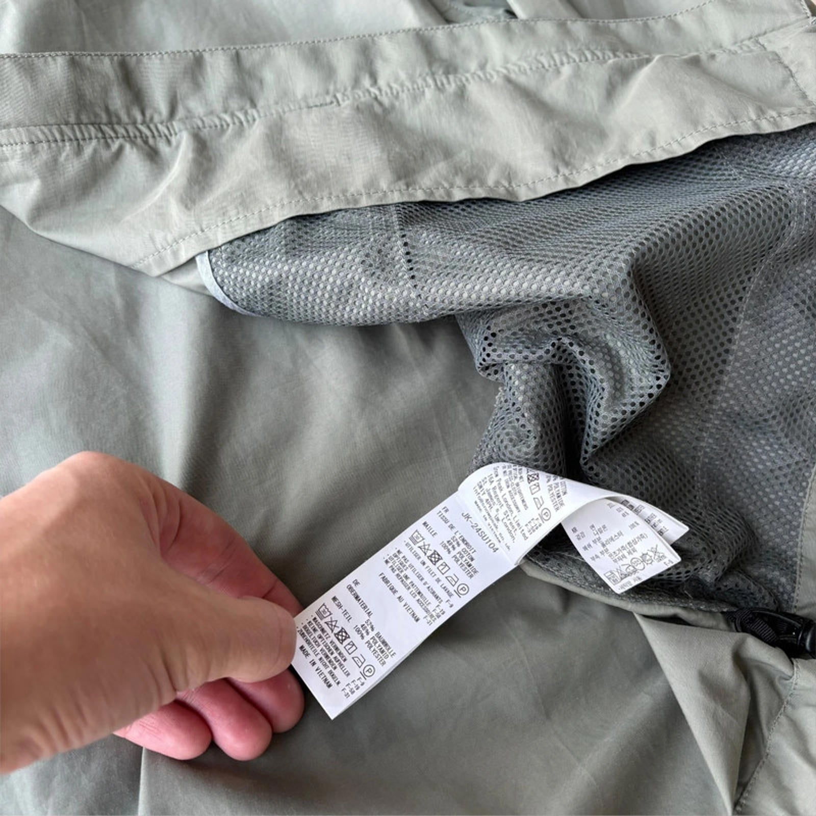 BNWT Snow Peak Light Mountain Cloth Parka Jacket Sage M