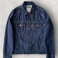 Edwin Japan XU Cropped Denim Jacket Indigo Womens L Japan Import