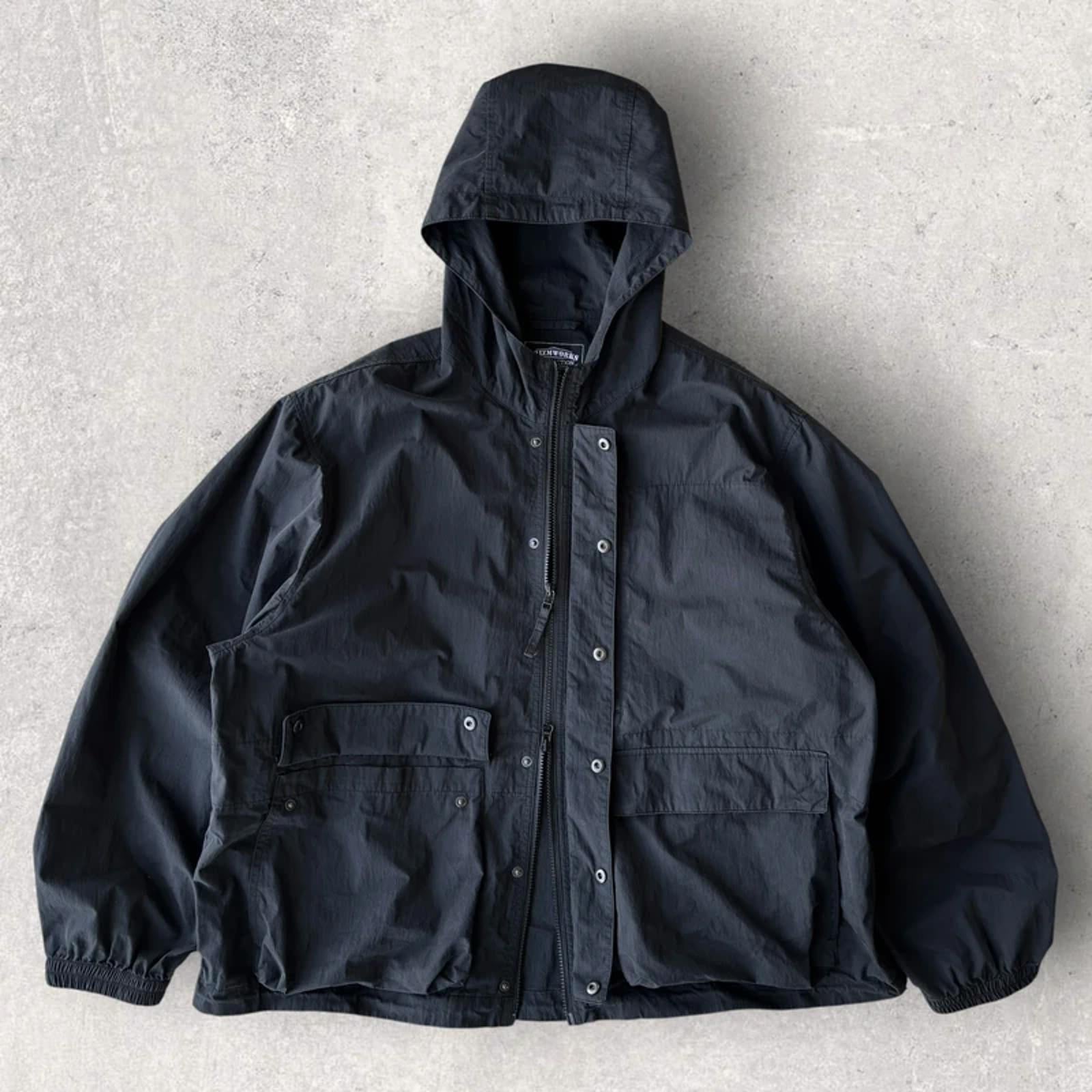 Frizmworks CN Utility Wind Parka Black L Korea Import Techwear