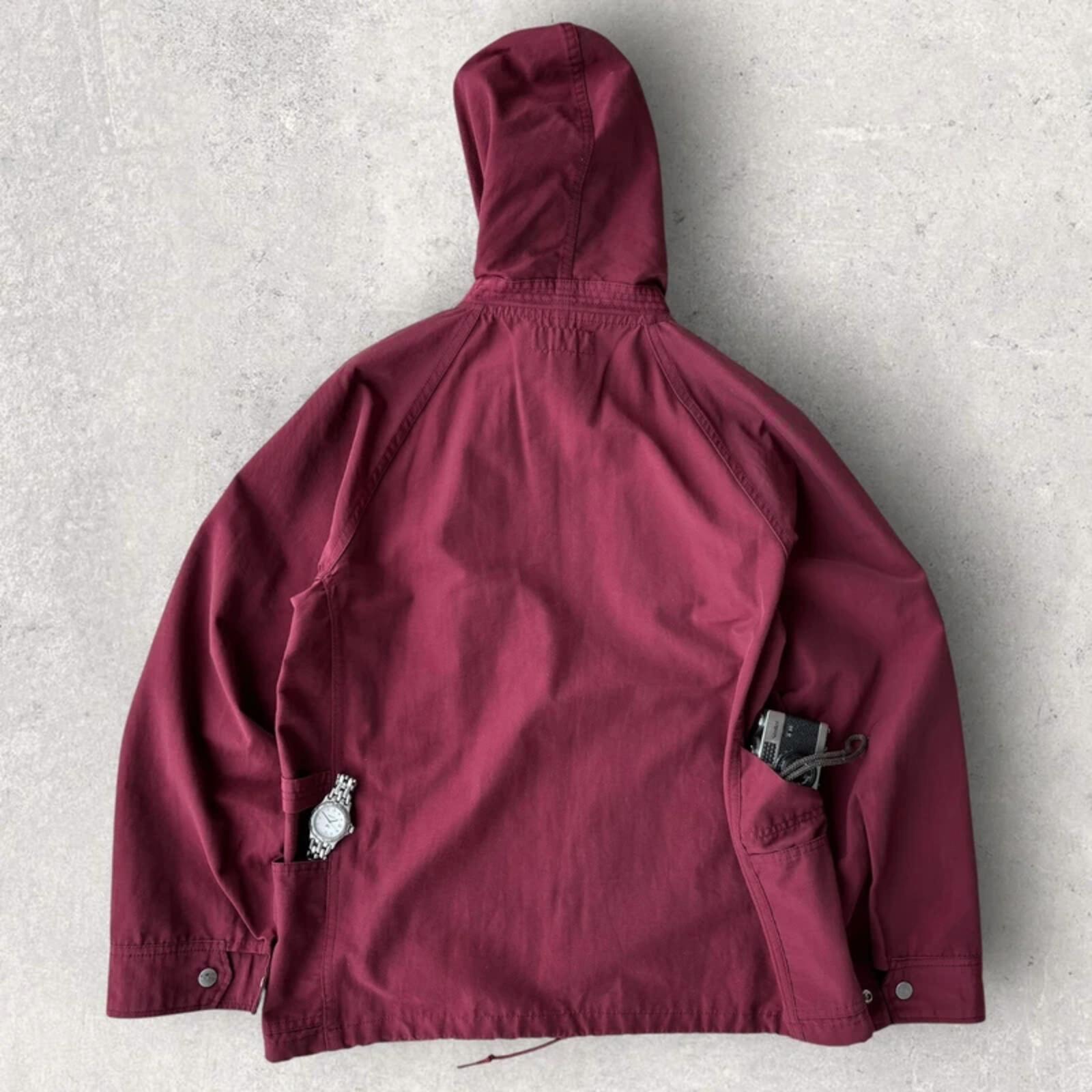 Sassafras Gardners Utility Jacket Burgundy S