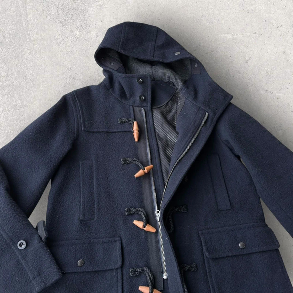 Nanamica Japan Windstopper Duffle Coat Navy M