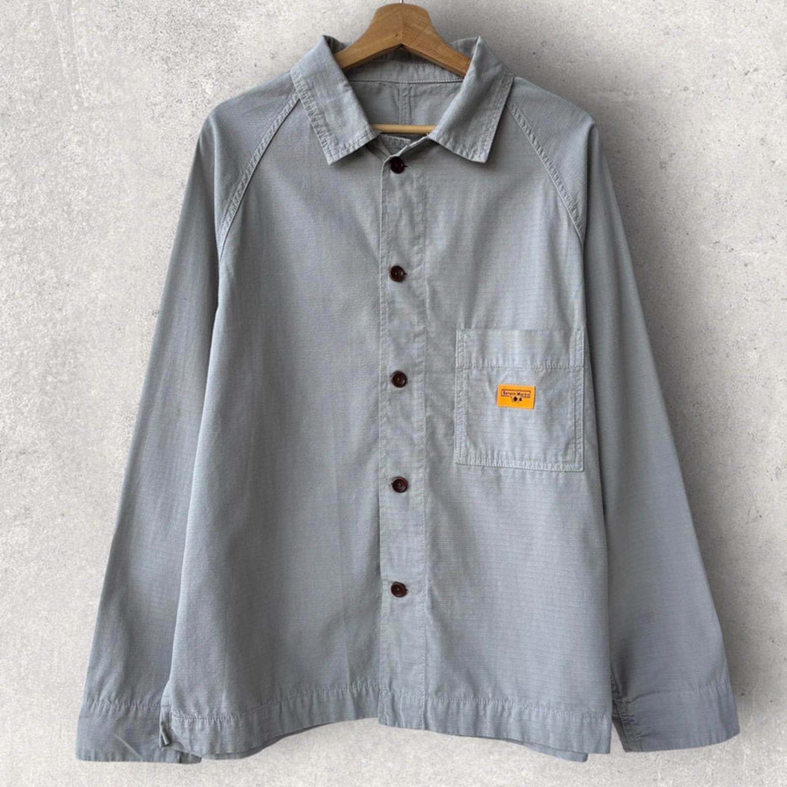 Service Works Ripstop FOH Utility Shirt Grey Size M