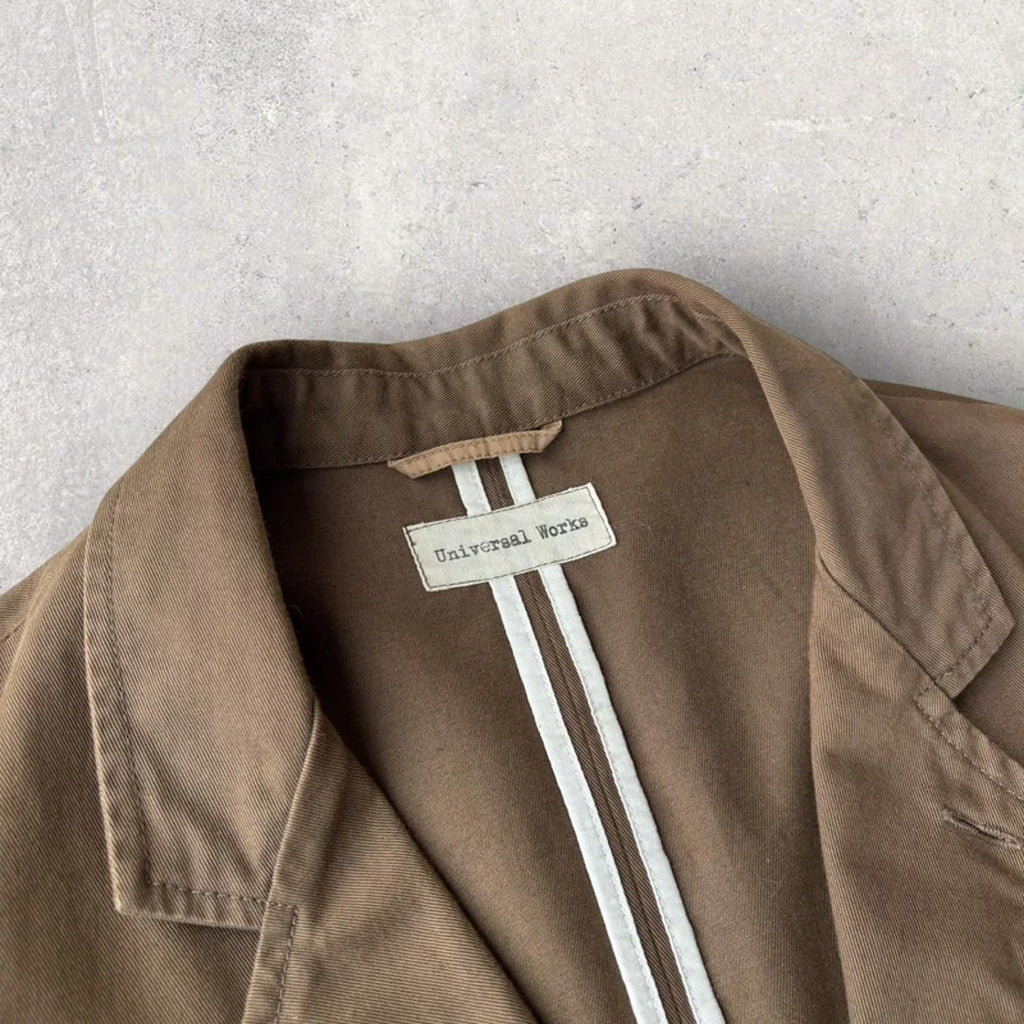 Universal Works Bakers Utility Jacket Brown S