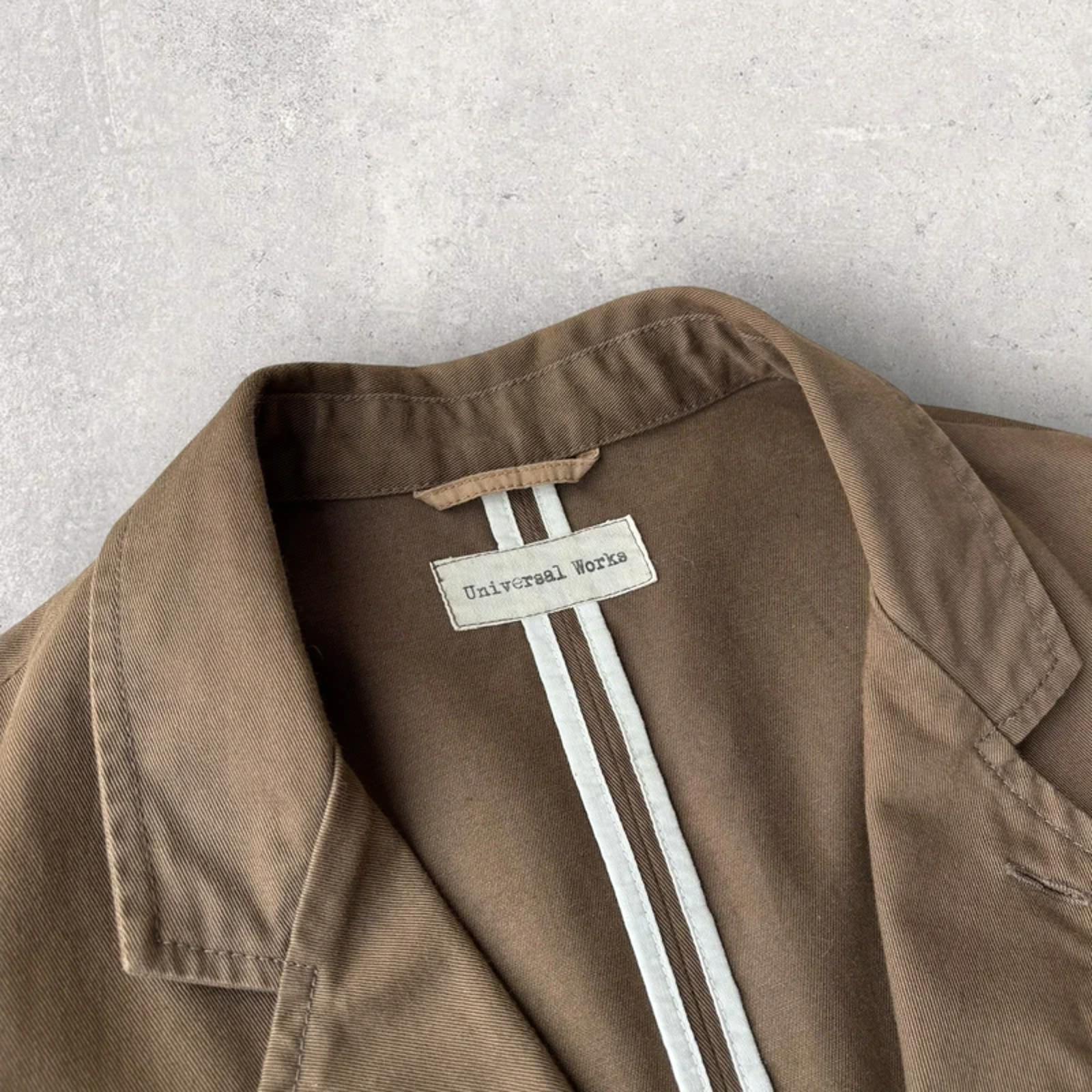 Universal Works Bakers Utility Jacket Brown S