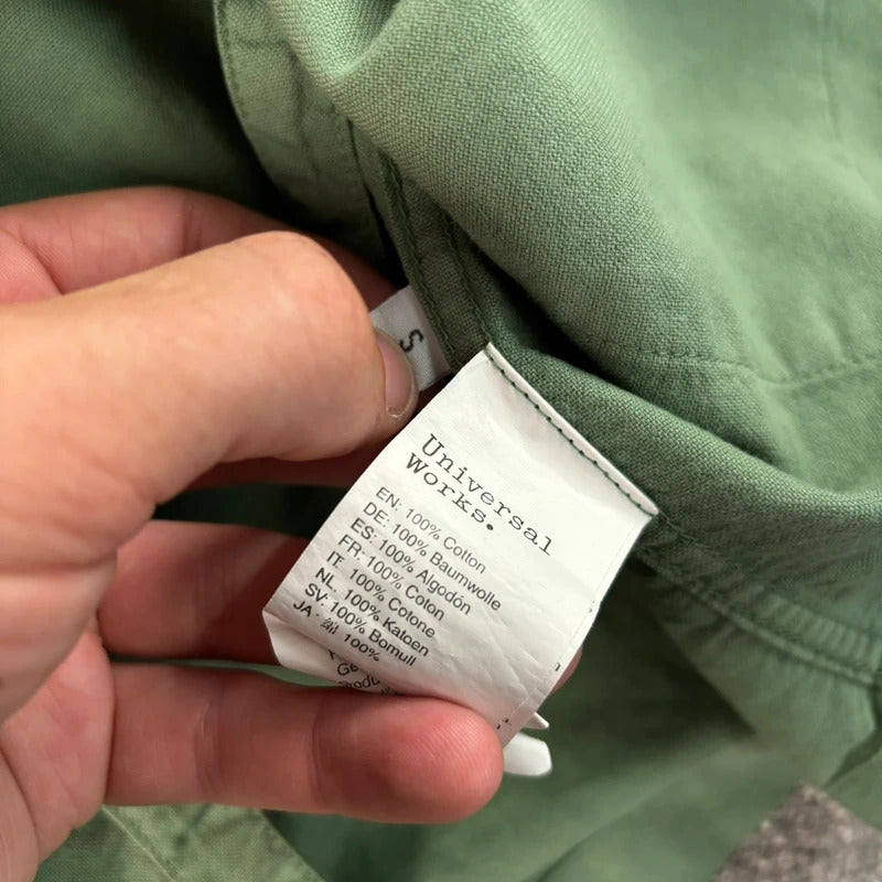 Universal Works Kyoto Work Shirt Green S