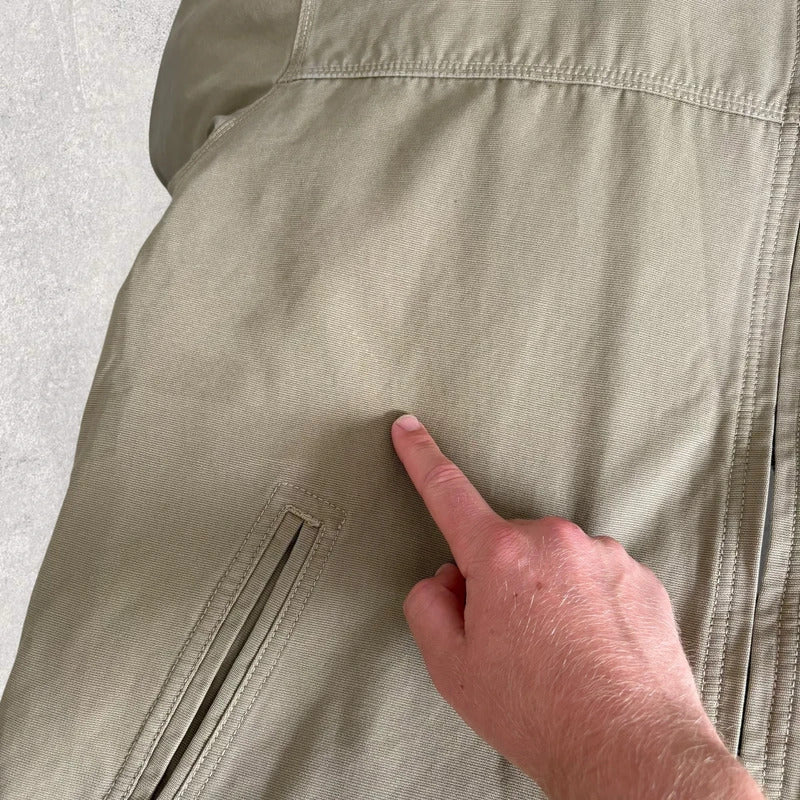 Frizmworks Canvas Work Jacket Khaki XL