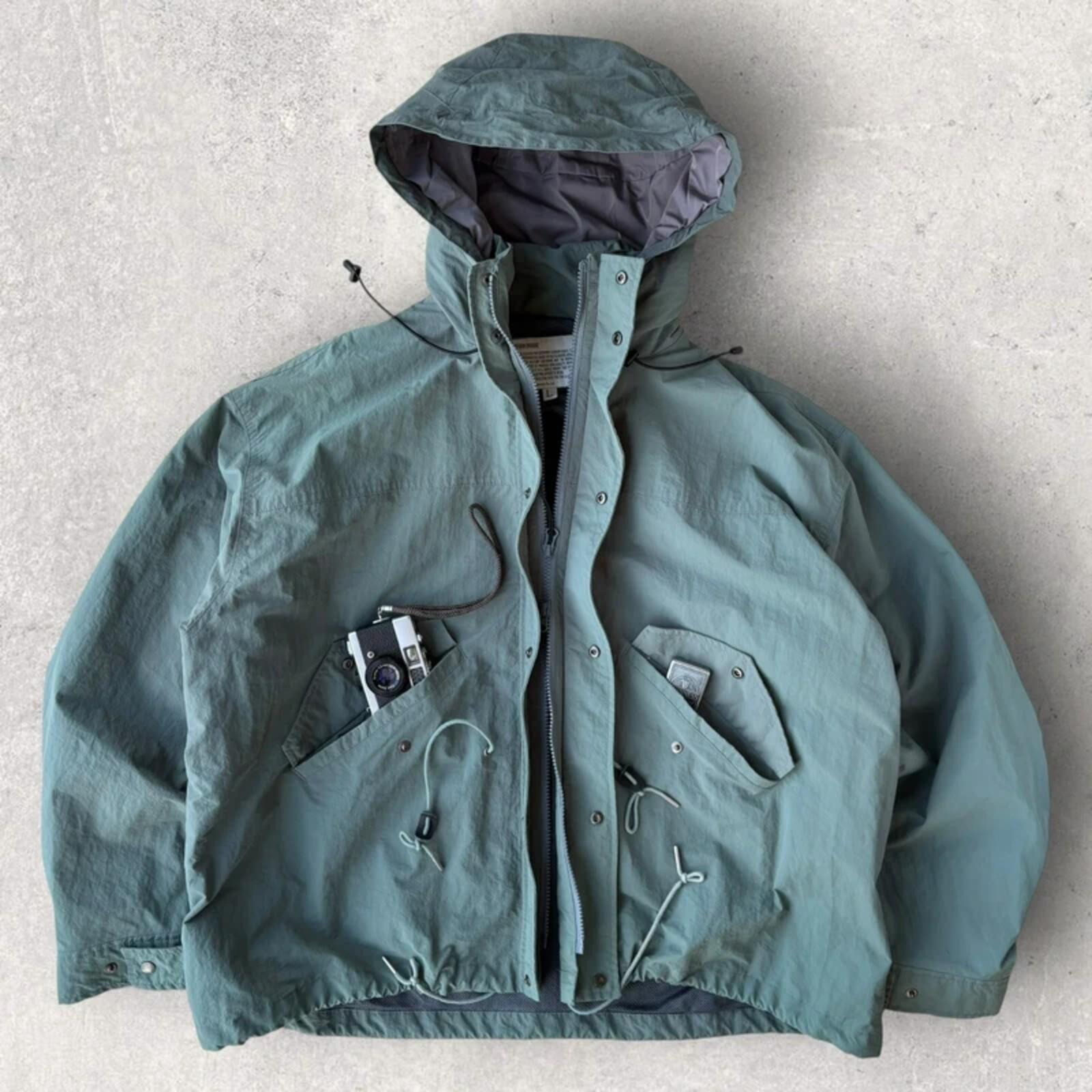 Uniform Bridge Lightweight Utility Jacket Aqua L