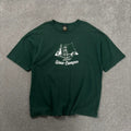 Frizmworks Slow Camper Graphic T Shirt Green L