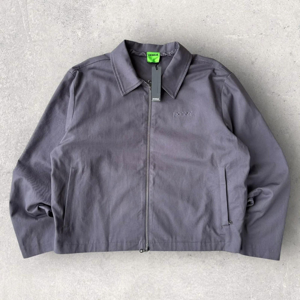 BNWT Postal Double Zip Work Jacket Grey M