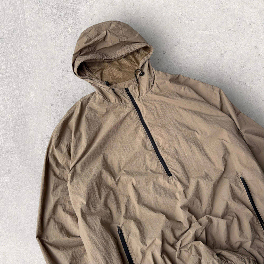 Gramicci Light Nylon Anorak Beige Size XL
