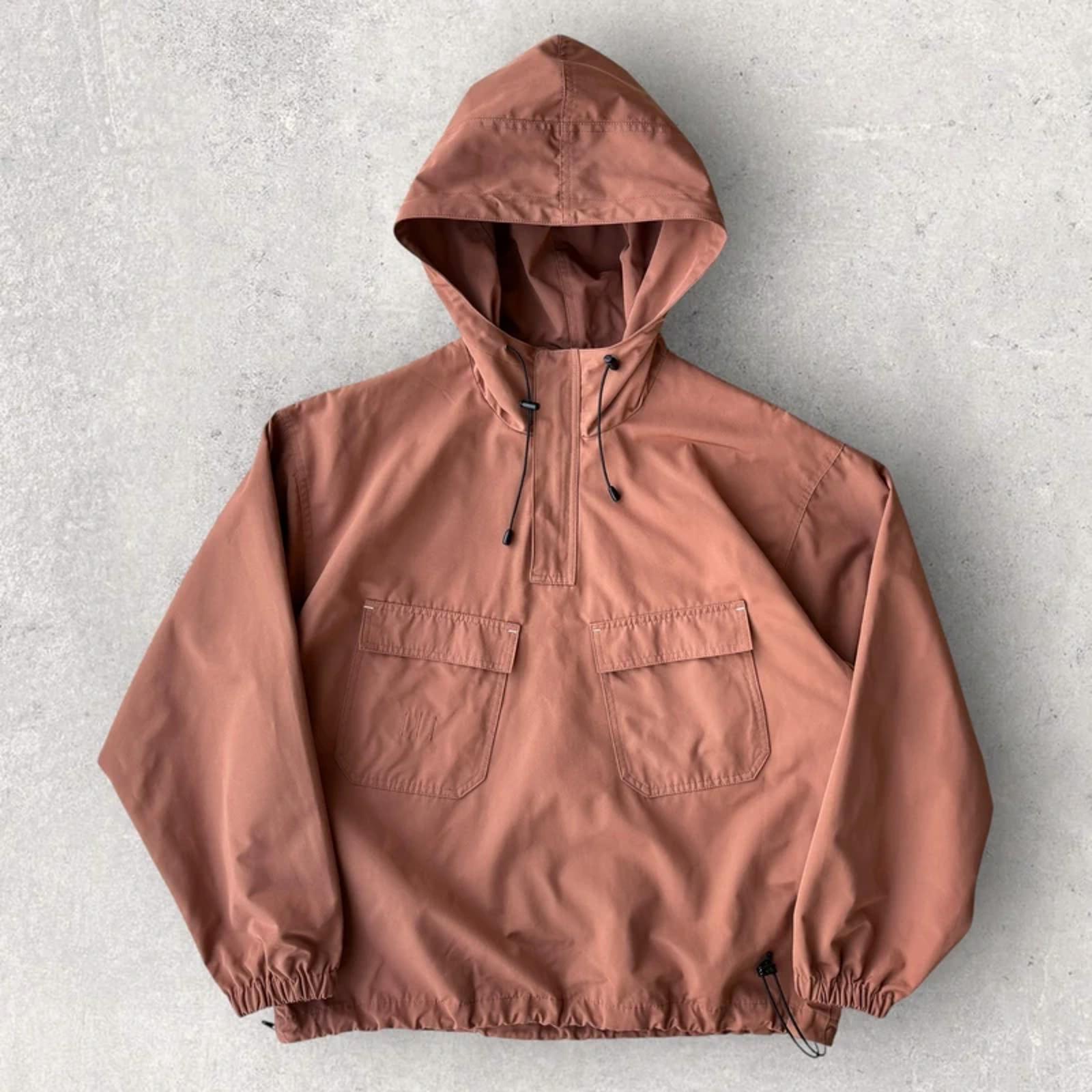 Uniform Bridge Smock Anorak Utility Jacket Brick L Techwear