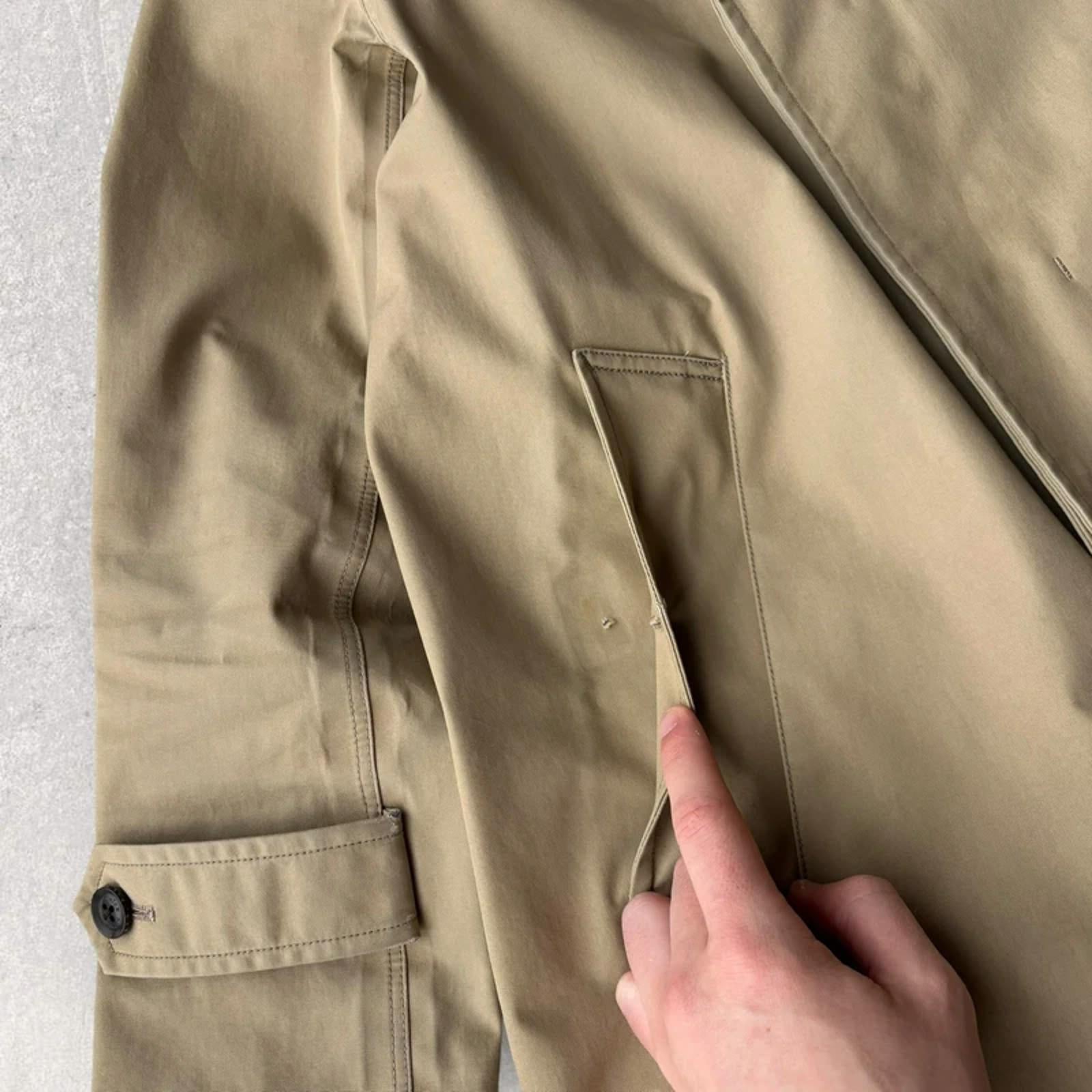 Nanamica Gore-Tex Overcoat Beige S Japan Techwear