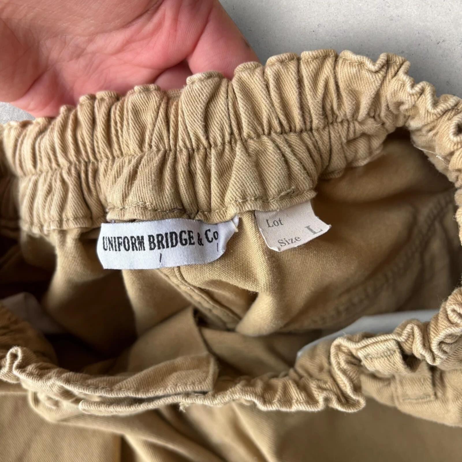 Uniform Bridge Twill Balloon Pant Beige W30