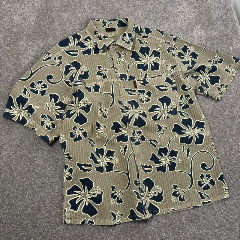 Vintage Gramicci Floral Shirt Sage L