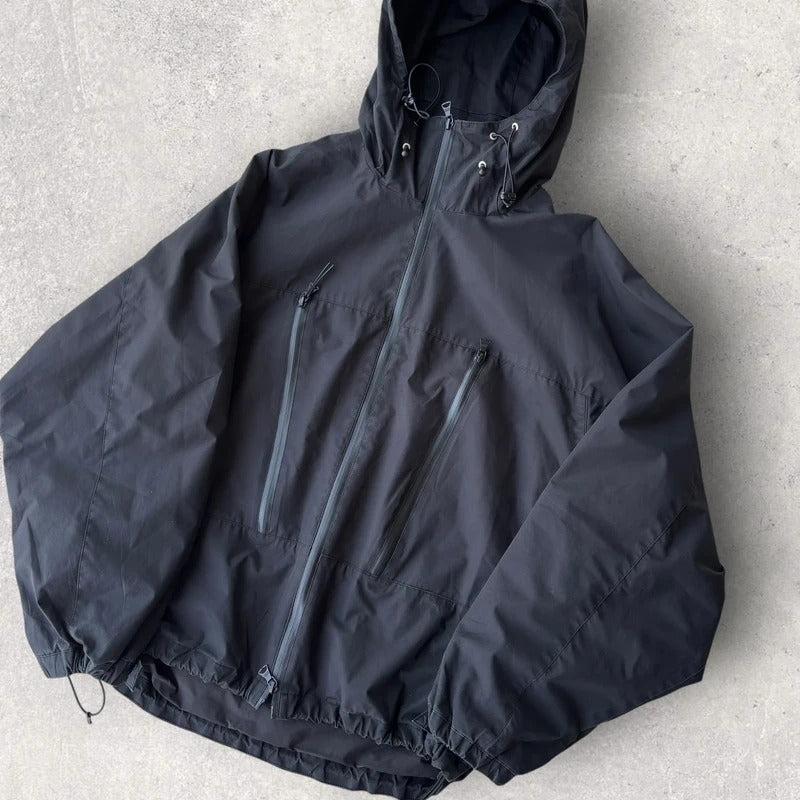 Uniform Bridge Technical Windbreaker Black L