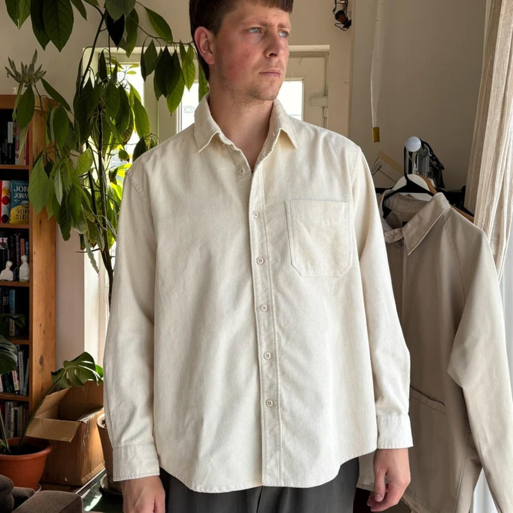 Frizmworks OG Corduroy Shirt Ivory M