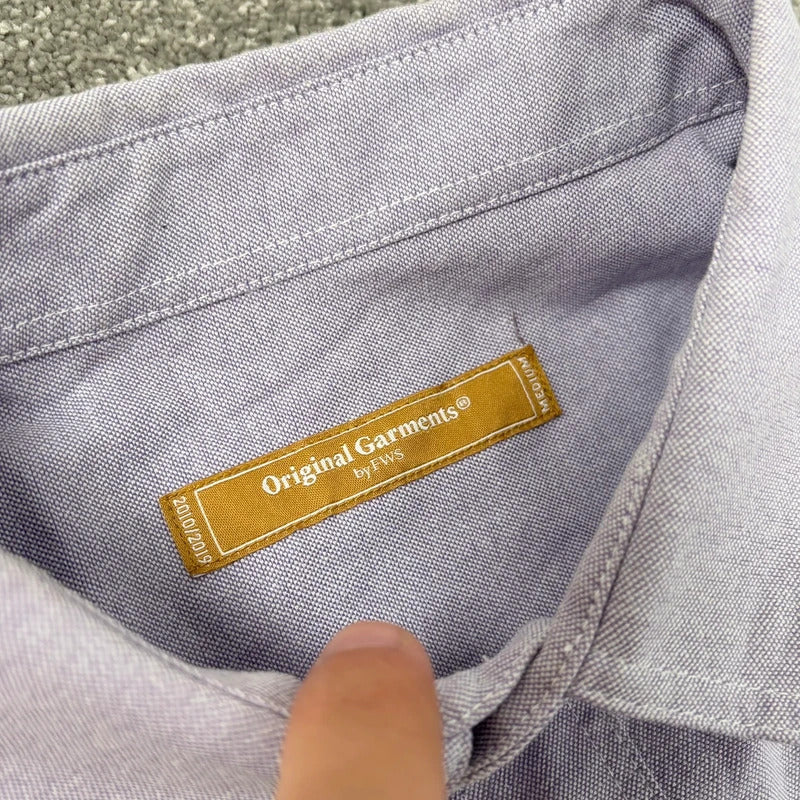 Frizmworks OG Oxford Oversized Shirt Purple M