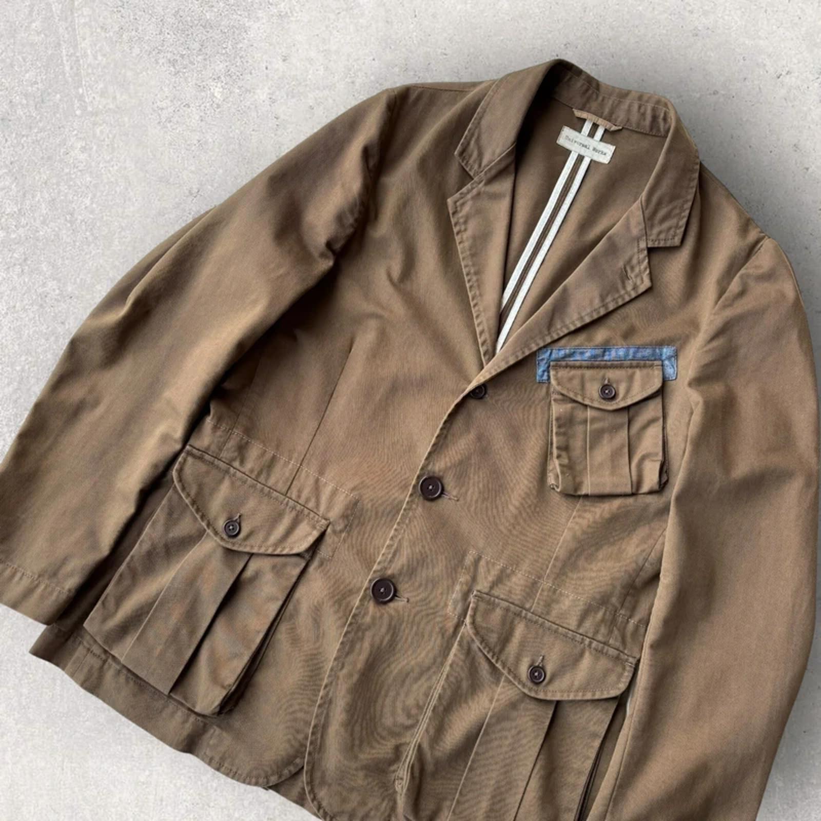 Universal Works Bakers Utility Jacket Brown S