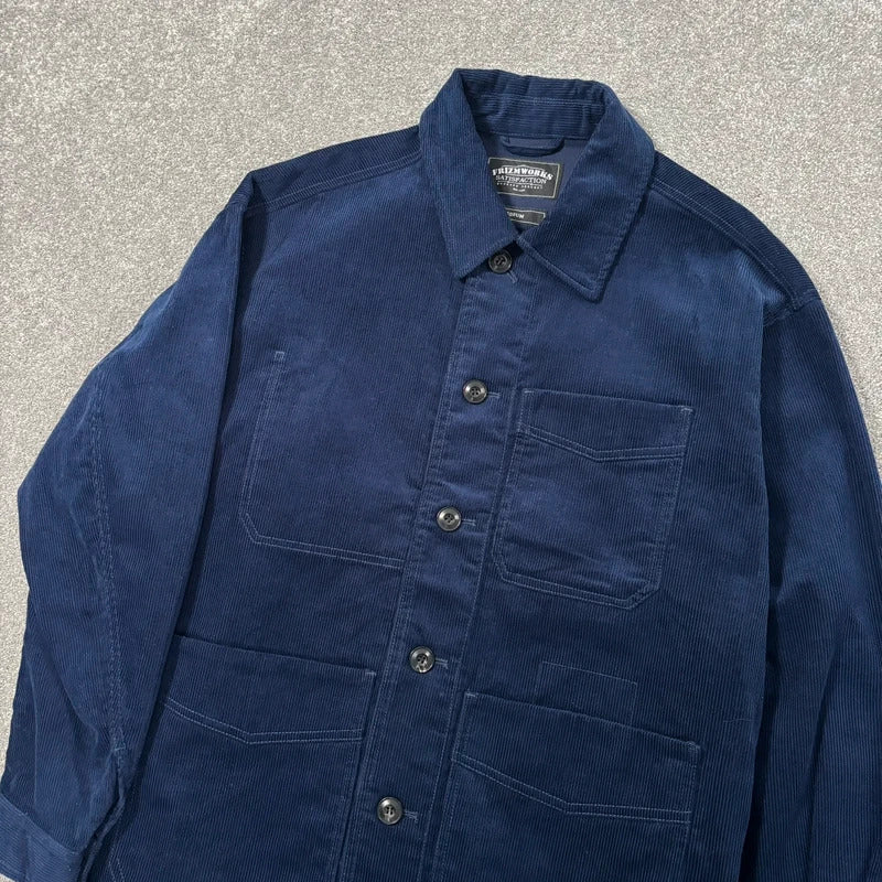 Frizmworks Corduroy French Works Jacket Navy M