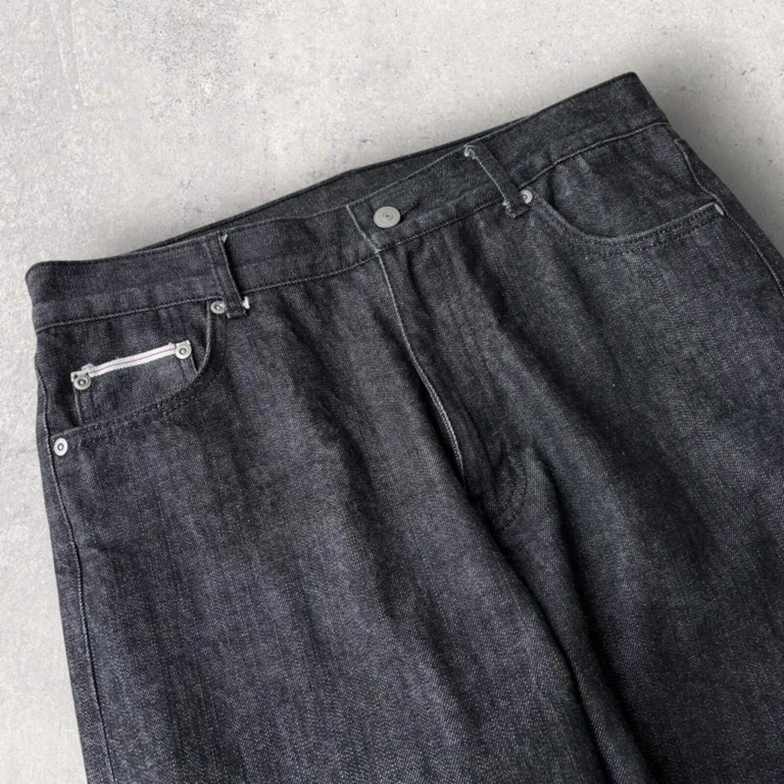 Uniform Bridge Straight Denim Jean Black W32