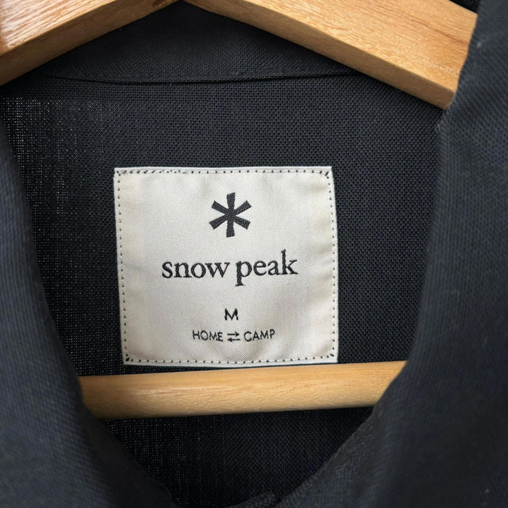 Snow Peak Hybrid Wool Shirt Black Size M
