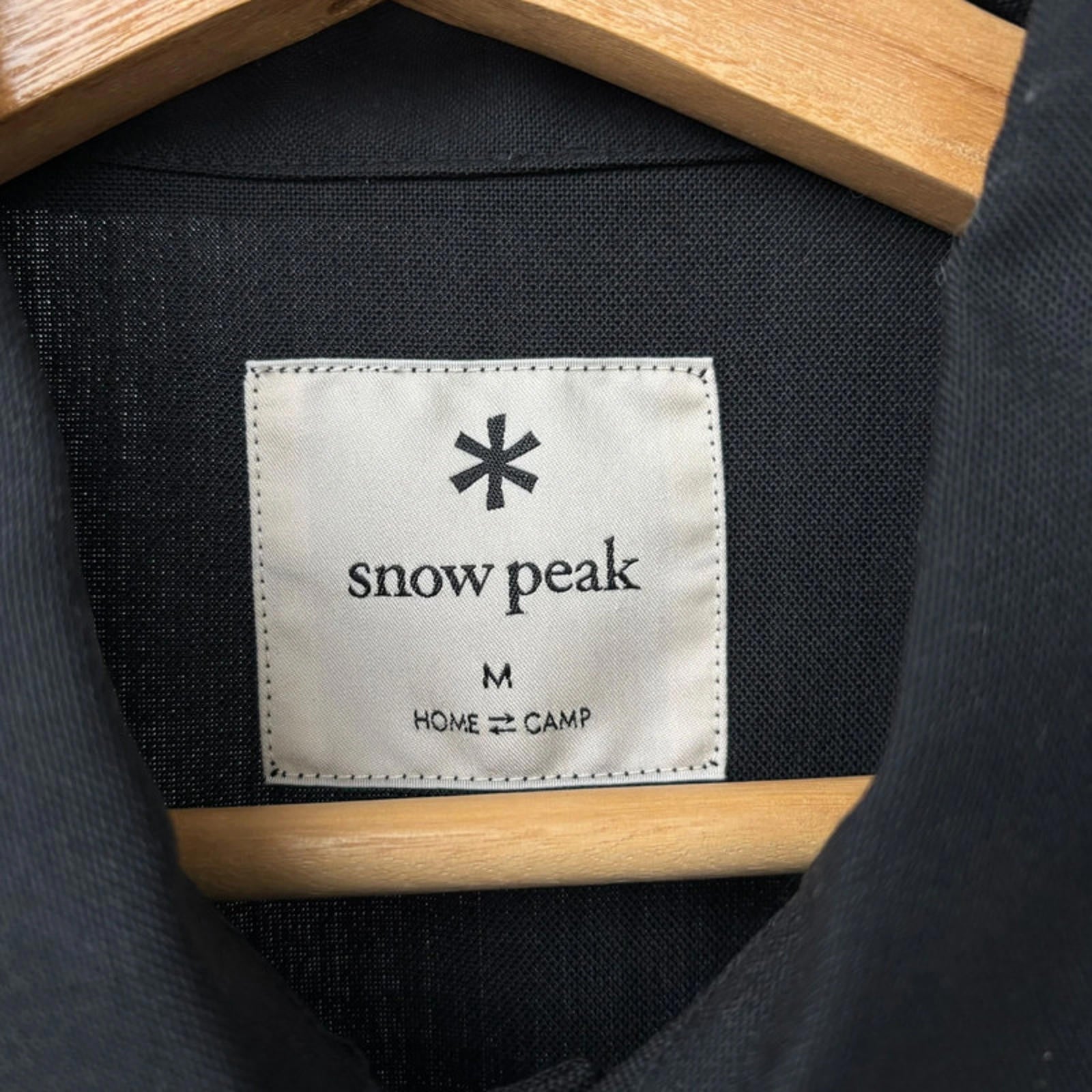 Snow Peak Hybrid Wool Shirt Black Size M