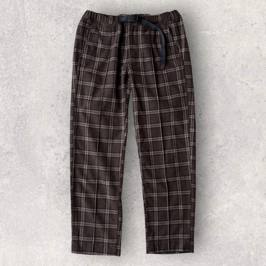 Gramicci Check Brown Trousers Japan import S