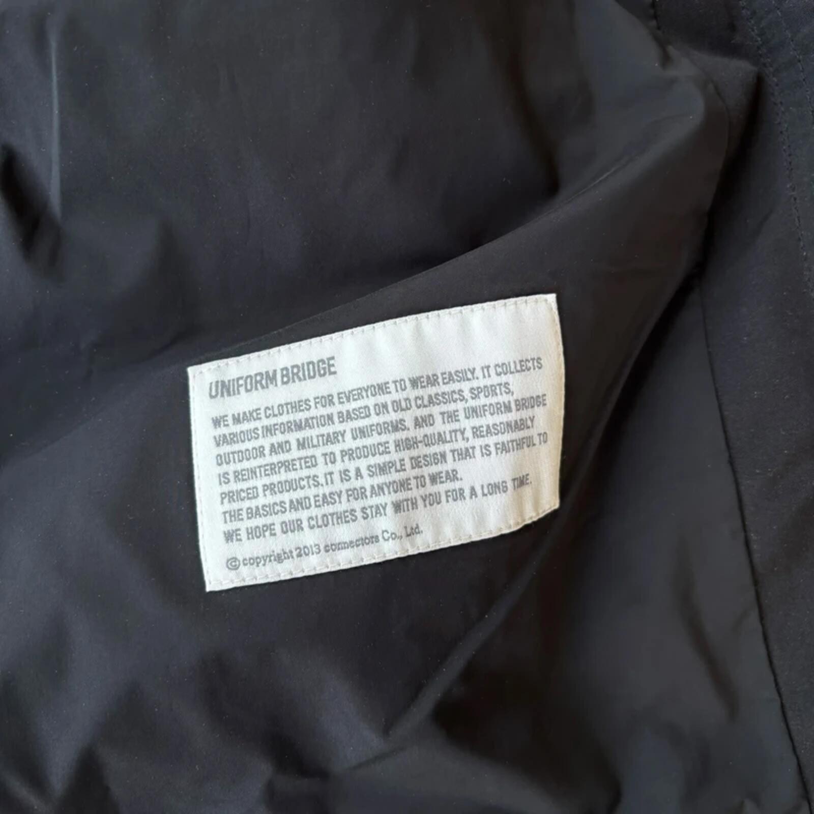 Uniform Bridge Mid Length Utility Coat Black L