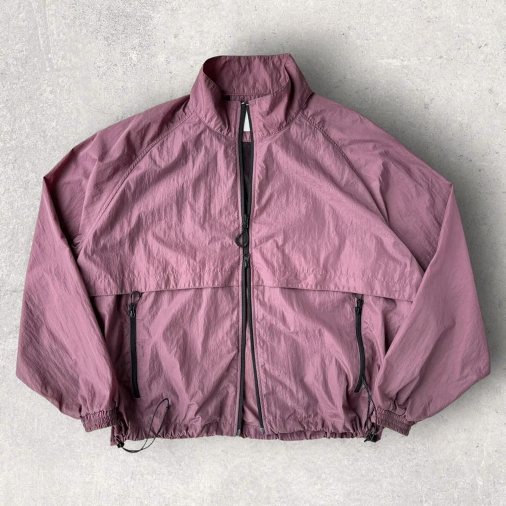 Uniform Bridge Nylon Track Jacket Rose L