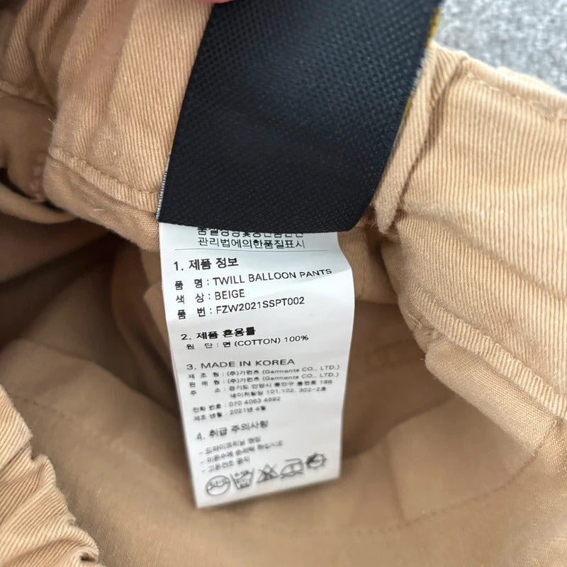 Frizmworks Twill Balloon Pant Beige L