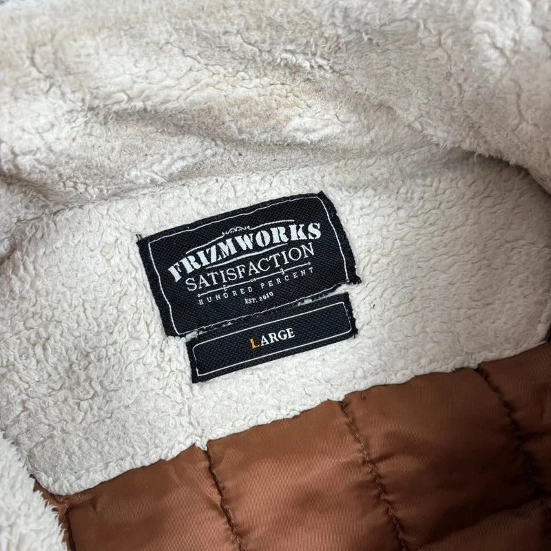 Frizmworks Grizzly Fleece Jacket White L