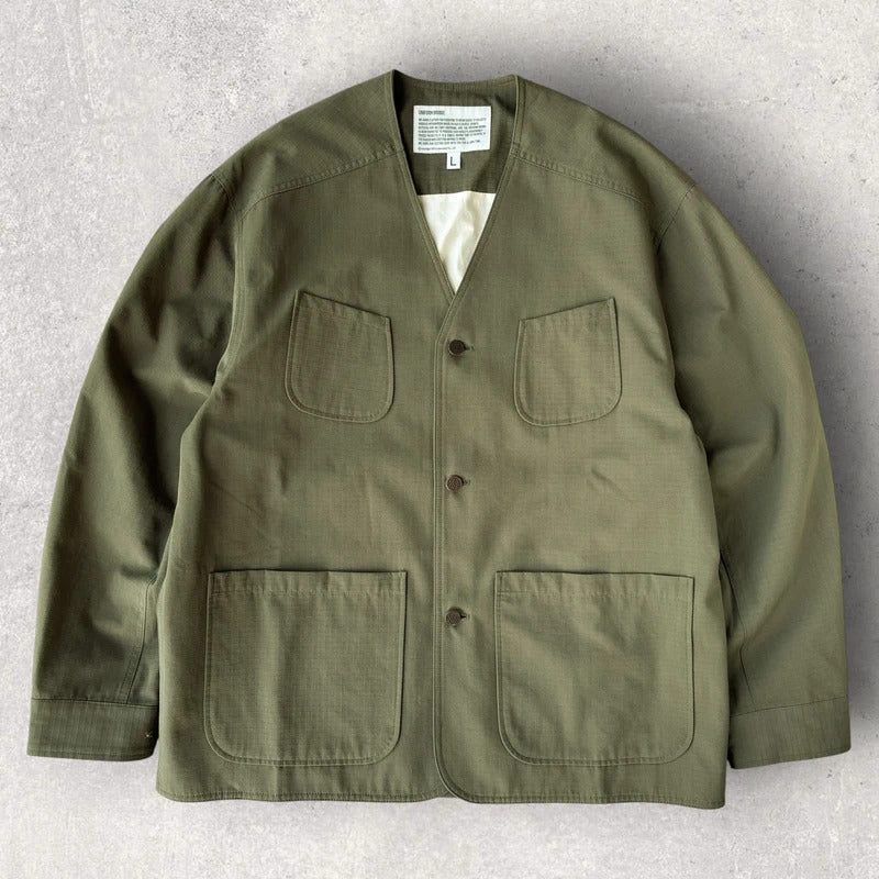 Uniform Bridge 4 Pocket Work Liner Olive L