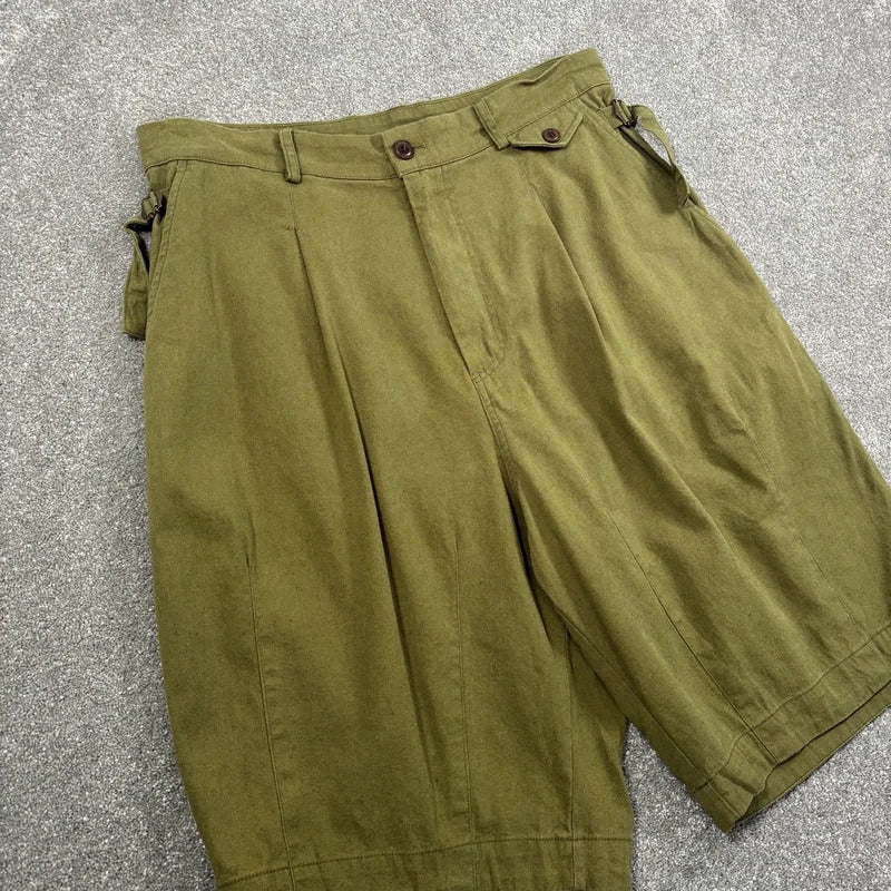 Frizmworks Pleated Balloon Short Olive W32