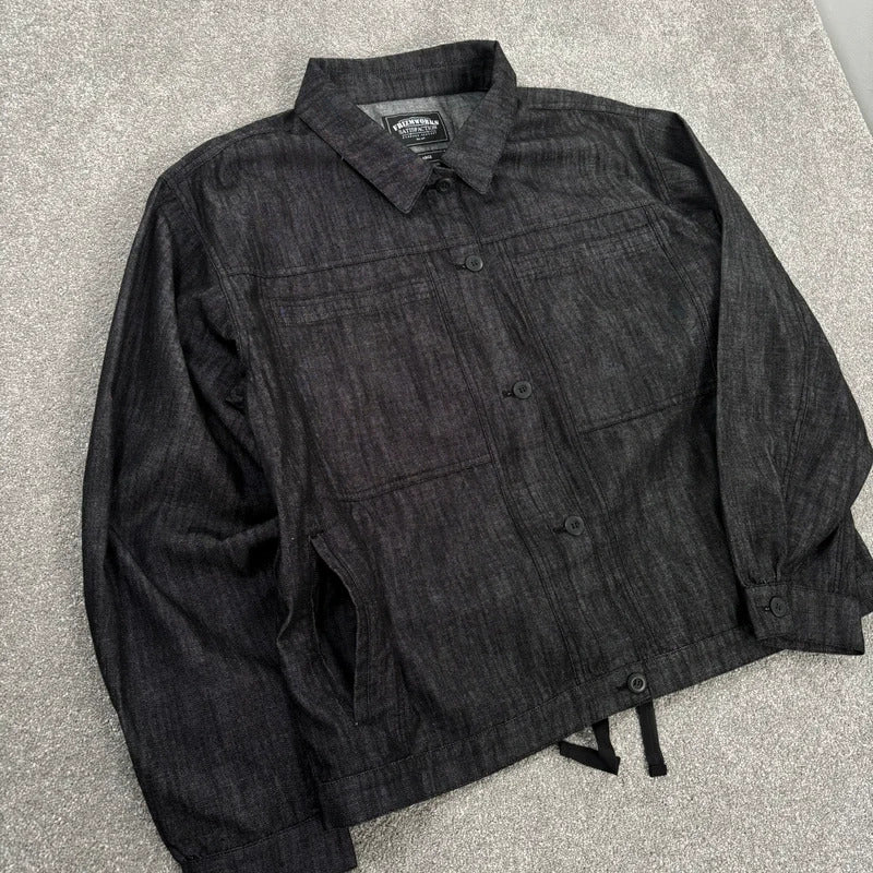 Frizmworks Shirring Trucker Overshirt Black XL