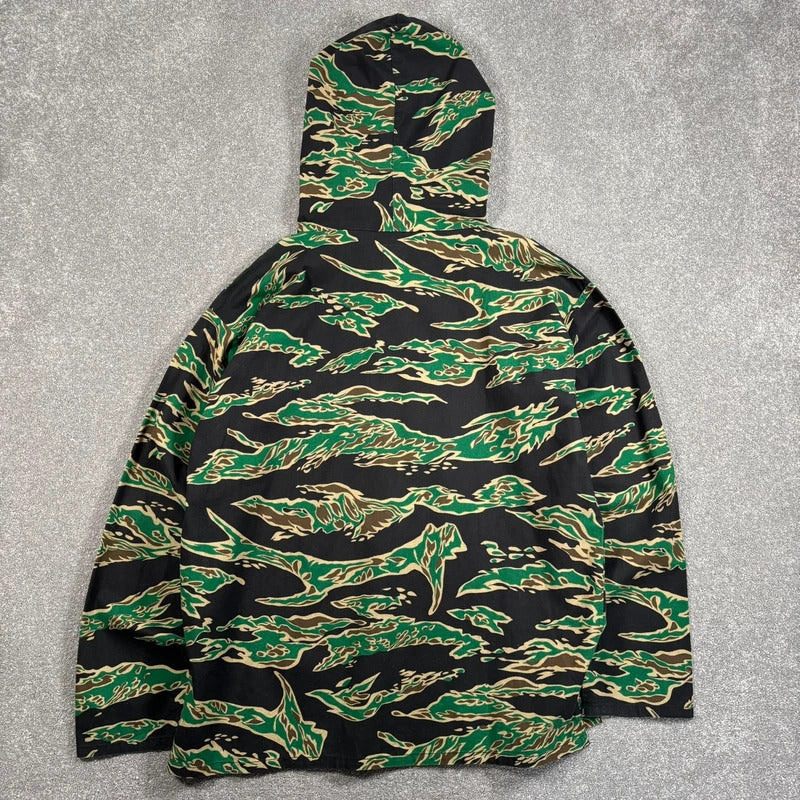 South2 West8 Tiger Camo Mexican Parka L