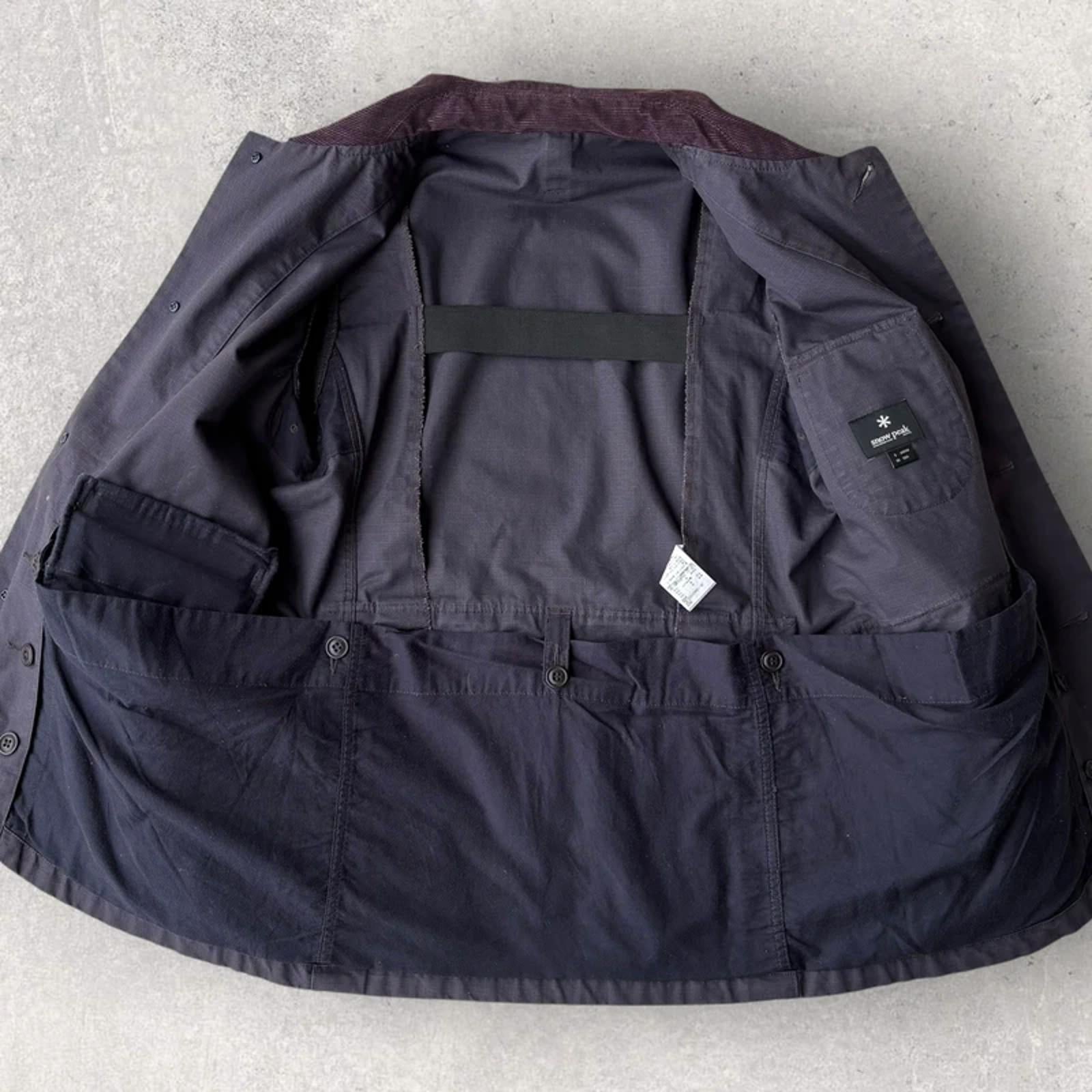 Snow Peak Takibi 2-Way Camping Jacket Grey S Japan Utility Gear