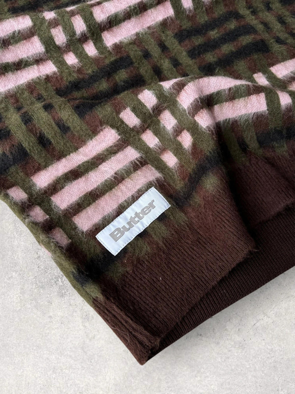 BNWT Butter Goods Weave Knitted Vest Chestnut XL