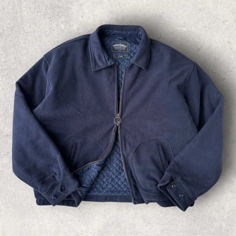 Frizmworks Fleece Drizzler Jacket Navy XL