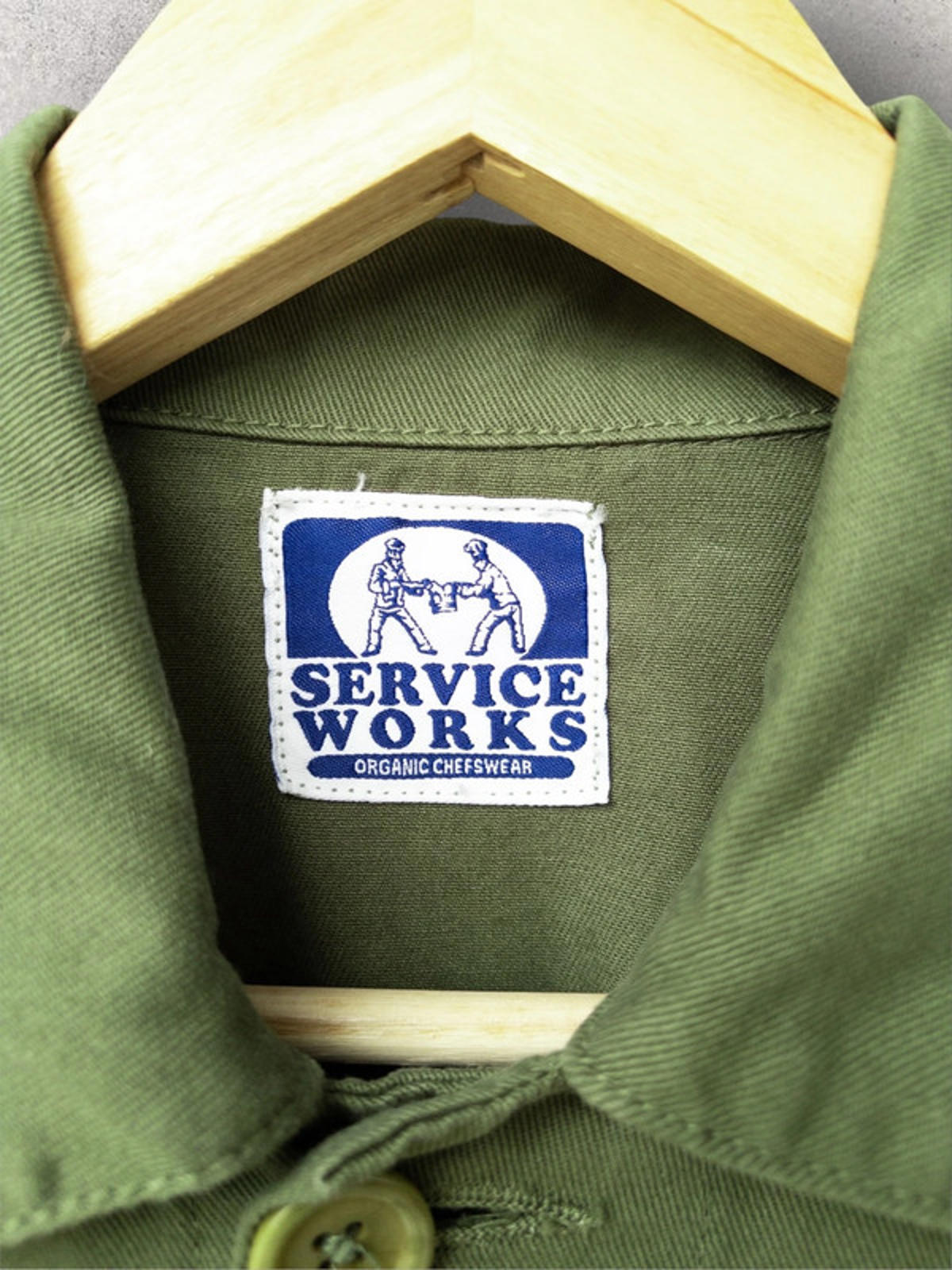 Service Works Trade Overshirt Olive Size XS