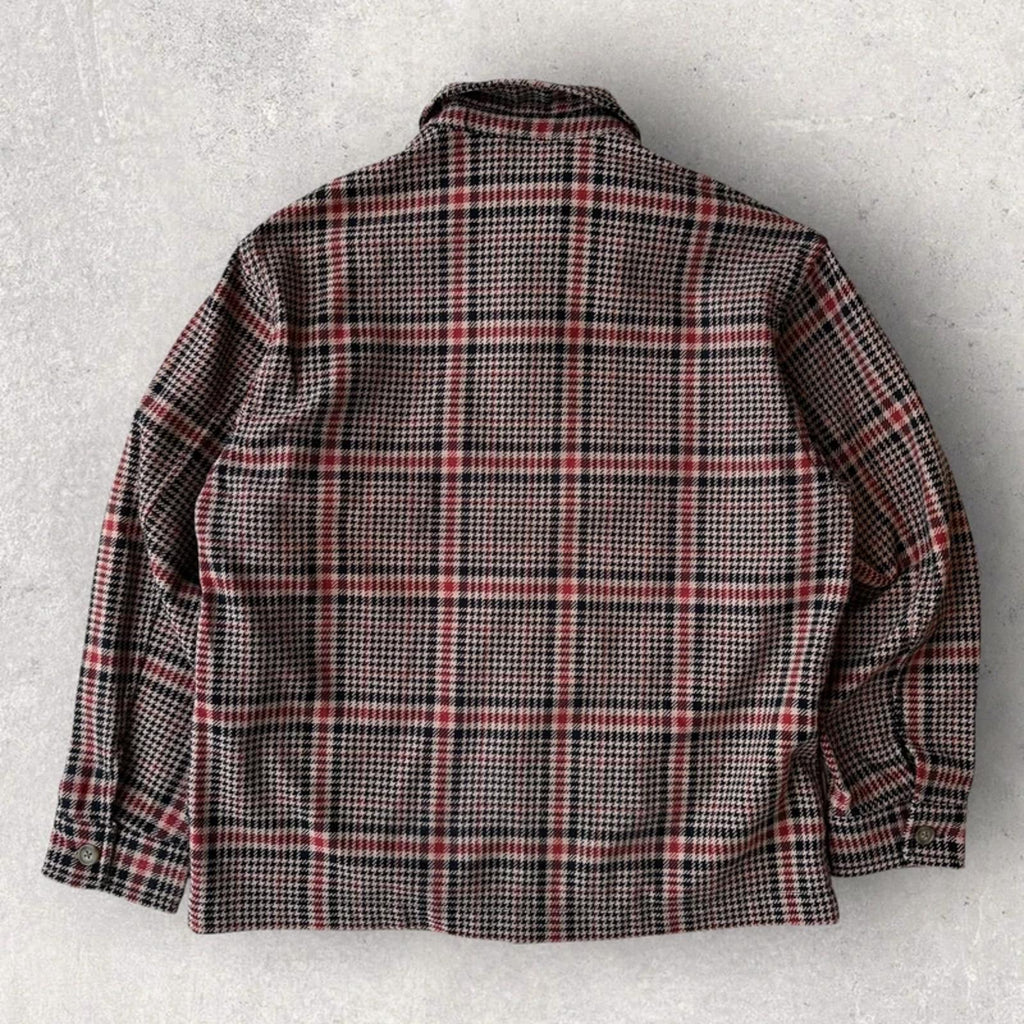 Freaks Store Japan Houndstooth Check Jacket Beige M