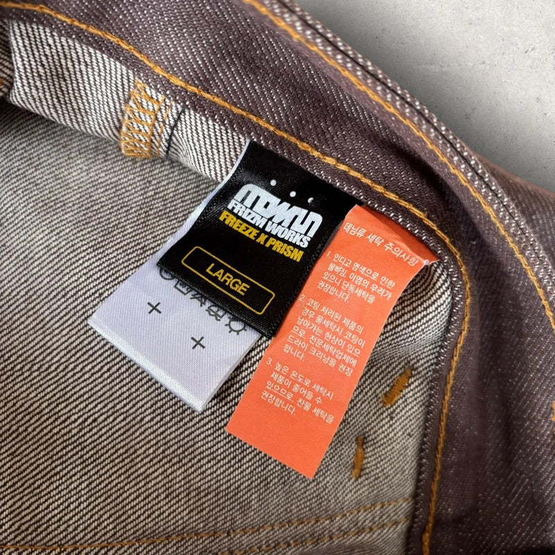 Frizmworks X Karson Selvedge Denim Short Brown W34