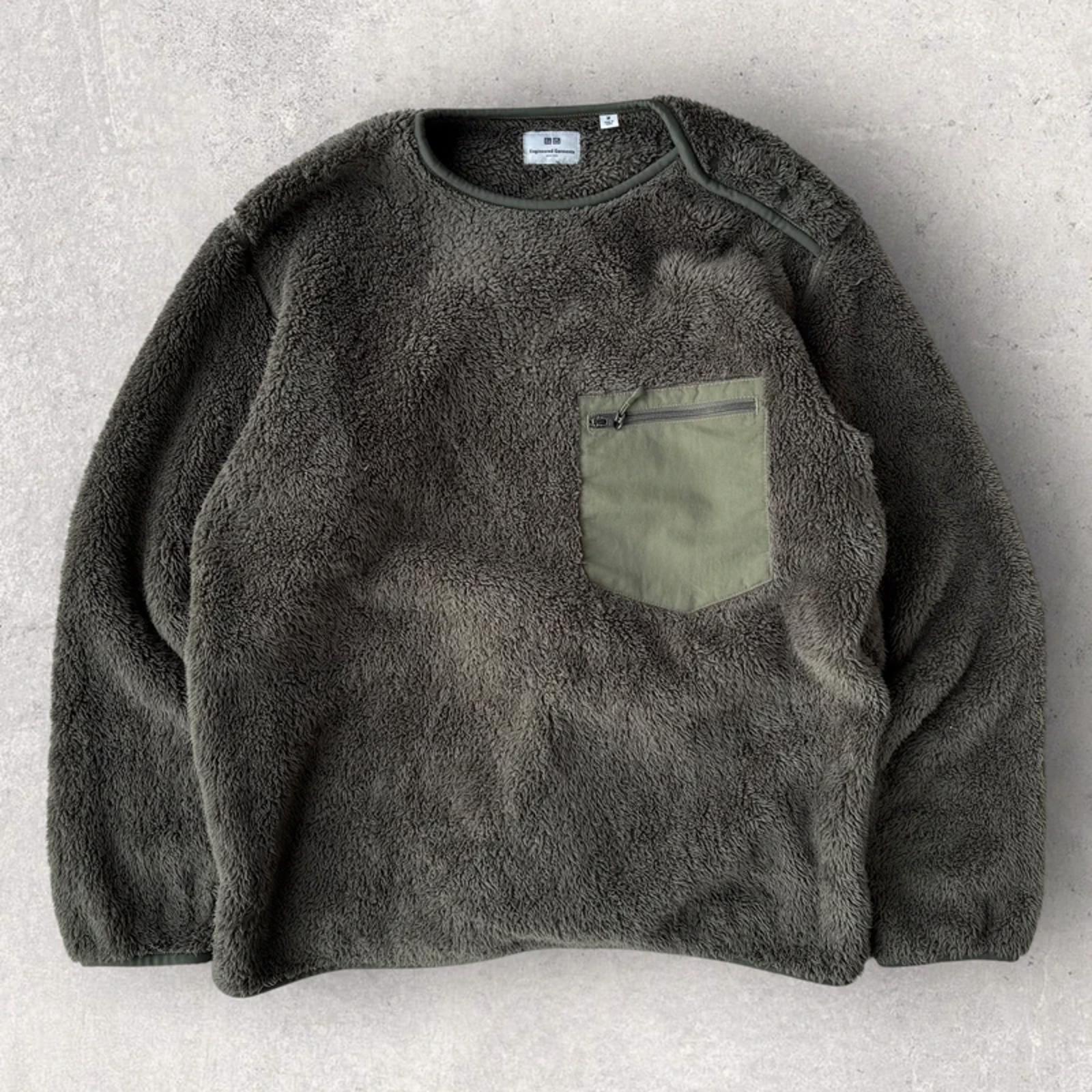 Uniqlo X Engineered Garments Fleece Jumper Olive M